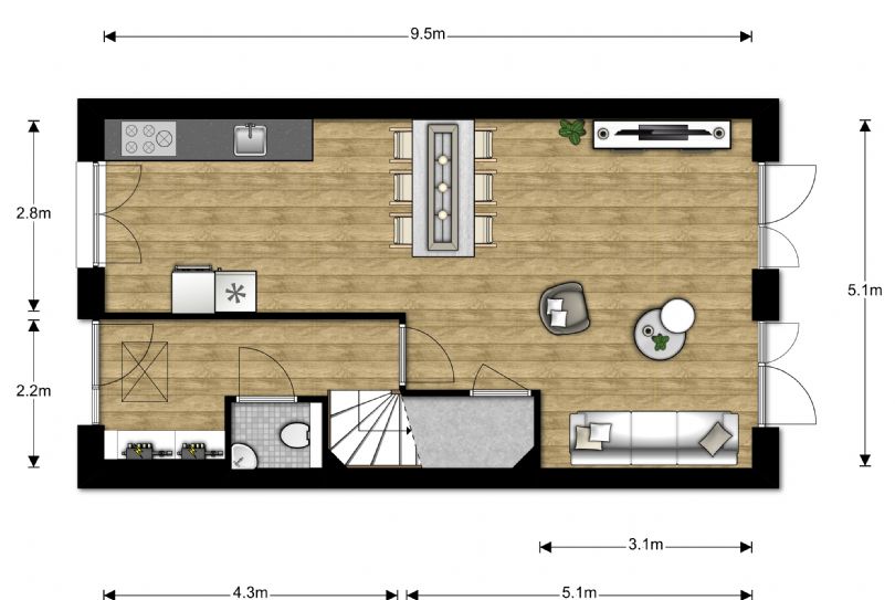 Afbeelding De Vloeienwacht 4, 6211 XL Maastricht : 4